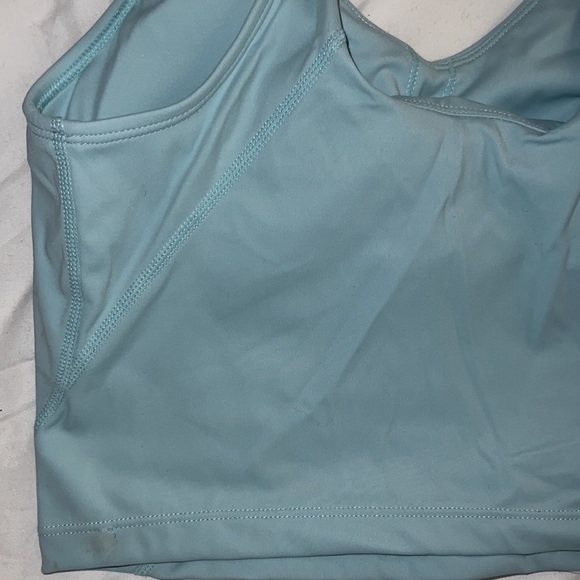 Blue Activewear Tank Top - Picture 3 of 5